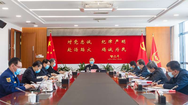 美女被曹网站黄明在应急管理部党委会上强调 着力加强党委班子自...